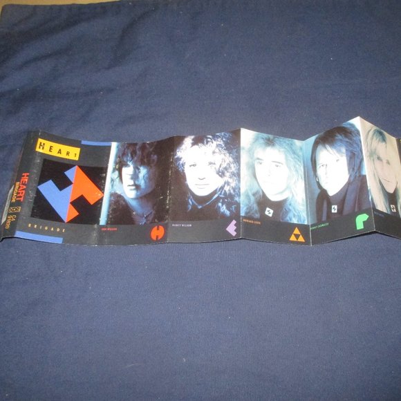 Heart - Brigade on cassette (Capitol Records, 1990) - Picture 3 of 4